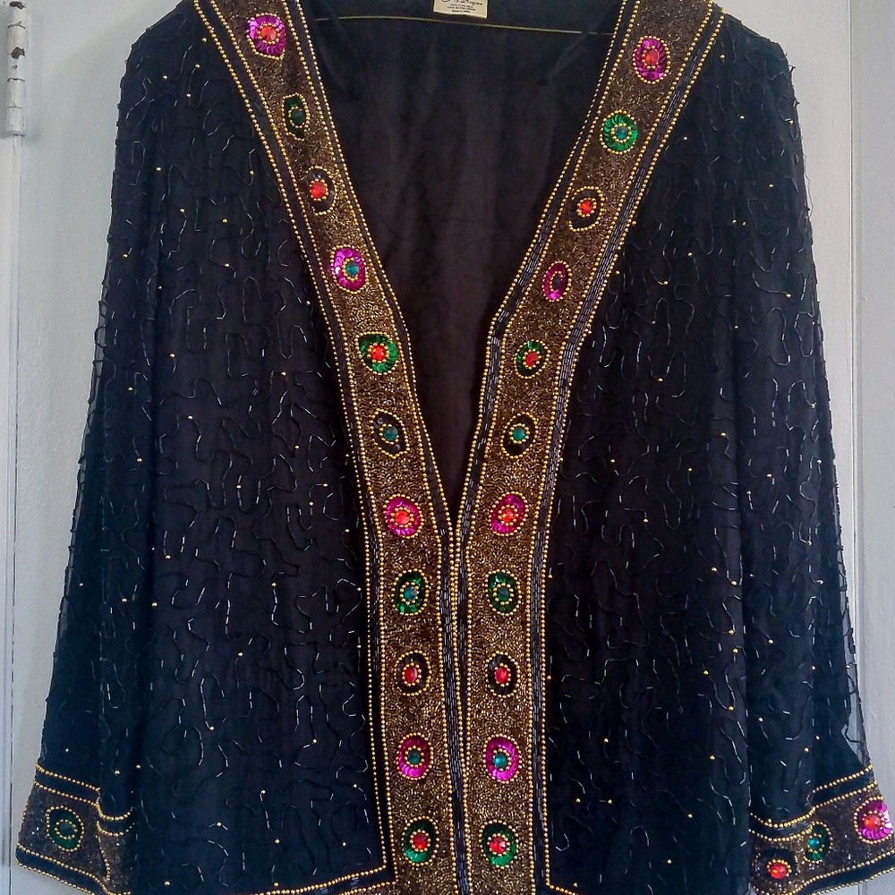 Elegance by Anujan, Vintage Multi Colored Sequin